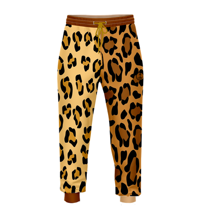 Girls Long jogger Leopard